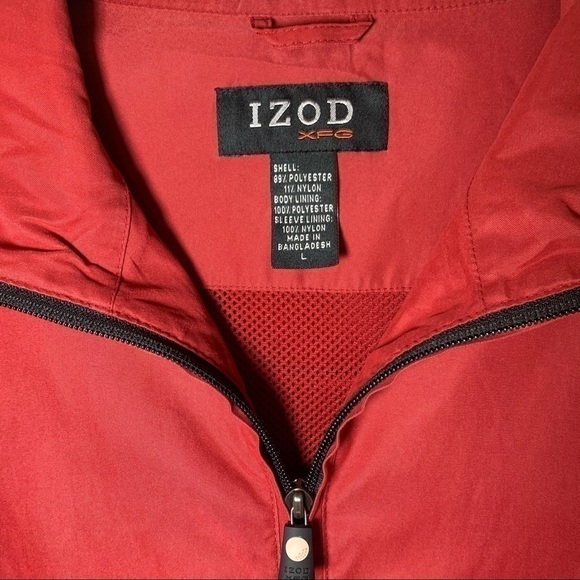 IZOD XFG men’s golf pullover 1/4 zip jacket large - Picture 3 of 8